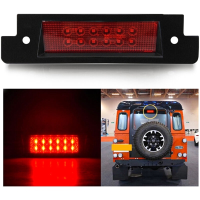 Kit Luce Terzo Stop a Led Singolo Rosso Per Land Rover Defender 1990-2016 Discovery II 1994-2004 OEM LR044451LEDR - CARALL