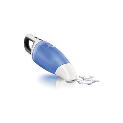 FC6142/01 MiniVac Aspirabriciole Wet and Dry Potenza 4,2 Volt Colore Blu Brillante