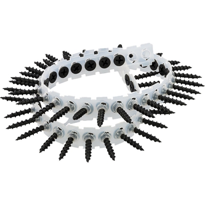 Vis plaque de plâtre noir en bande UNIVERSEL 3.5 x 35 mm Boite de 1000 AERFAST - AT10022 - SOFRAGRAF