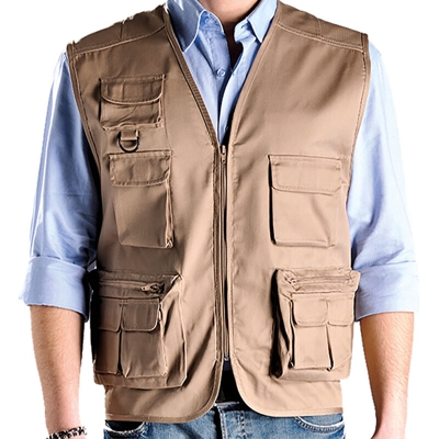 Sottozero - GILET DA LAVORO 'STAR' taglia M - beige