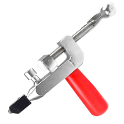 Piastrelle di vetro cerchi aperti rotella vetro rinvio e un diamante taglio vetro strumento manico rosso - ASUPERMALL características