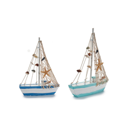 Barco Legno (5 x 25,5 x 18,5 cm) - GIFT DECOR precio