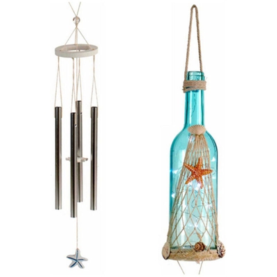 Gift Decor - Decorazione pensile Geam (9 x 90 x 9 cm) Luci LED