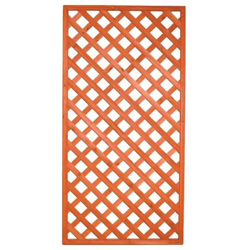 Pannello grigliato rettangolare in legno trattato 90x180 cm precio