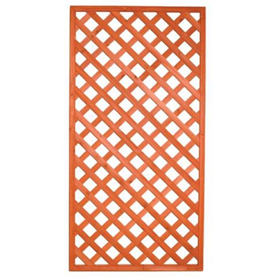 Pannello grigliato rettangolare in legno trattato 90x180 cm