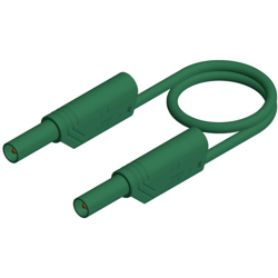 SKS Hirschmann MLS SIL WS 200/1 Puntali di sicurezza [Spina a banana 4 mm - Spina a banana 4 mm] 2.00 m Verde precio
