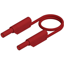 SKS Hirschmann MLS WS 50/2,5 rt Puntali di sicurezza [Spina a banana 4 mm - Spina a banana 4 mm] 0.50 m Rosso características