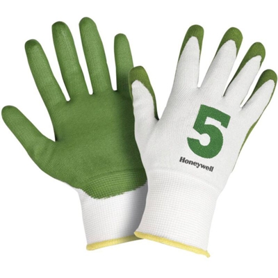 Honeywell AIDC Check & Go Green PU 5 2332545-S Dyneema®, Poliammide Guanto di protezione dai tagli Taglia: 7, S EN 420
