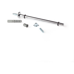 Reggipiani a scomparsa, Acciaio, Cromato Lucido. Marchio - REI características