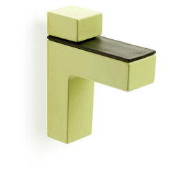 2 Reggimensola regolabile per vetro o legno, Zama, Verde. Marchio REI en oferta