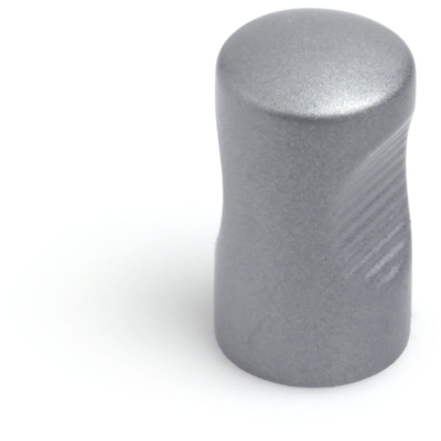 Pomolo stile contemporaneo, Zama, Alluminio, 14 mm di diametro. Marchio REI