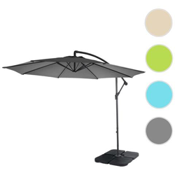 Ombrellone Giardino Spiaggia Acerra 3m Con Base Grigio precio