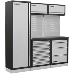 Fervi A008Q Arredamento Modulare Per Officina Con Pianale In Acciaio Inox características