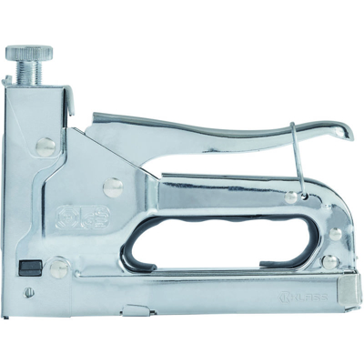 Klass - Puntatrice Manuale "Fixar" Gs Tuv Con 500 Punti E 500 Chiodi