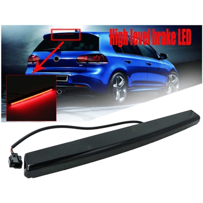 Kit Luce Terzo Stop a Led Singolo Nero Fume Per VW Scirocco 2009-2016 - CARALL