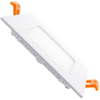 SuperSlim LED Quadrata 6W Bianco Naturale 4000K - 4500K - LEDKIA