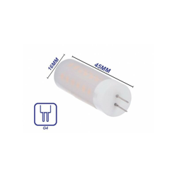 Lampada Led G4 Effetto Fiamma Finta Tremolante Decorativa Vintage 2W AC/DC 12V DC 24V - LEDLUX precio