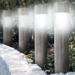6 Lampade Giardino ricarica solare Paletti solari Tecnologia 1LED Luce Bianca - COVERI características