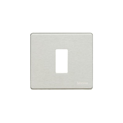 Bticino - MAGIC PLACCA 1P SCAT.TONDA OX.