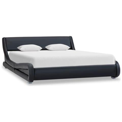 Giroletto Nero In Similpelle 120x200 Cm en oferta