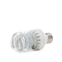 Lampadina a LED Manciao Cfl Spiral E27 7W 630Lm 30.000H | Bianco Caldo (CA-ES7W-E27-CW) - GREENICE características