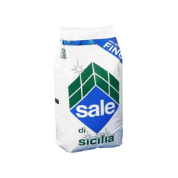Bancale da 40 Sacchi Sale Di Sicilia Alimentare Fino Sacchi Da Kg 25 - Italkali características