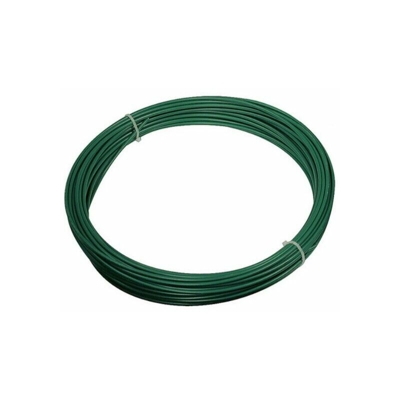 Filo multiuso zincato pvc verde legature rete recinzioni faco plast varie misure lunghezza filo: 100 metri diametro: 2,70 mm - FACOPLAST