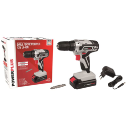 Trapano Avvitatore A Batteria 12V Ricaricabile Mandrino Autoserrante Reversibile - POWERPLUS precio
