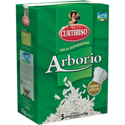 Curtiriso arborio 5 confezioni da 1 kg riso per insalate risotti minestre primi precio