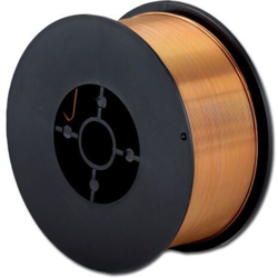 STAHLWERK Filo di accaio per saldatura MIG/MAG Ø 1,0 mm, acciaio SG3 ER70S-6, su rotolo D100 da 1 kg con mandrino da 16 mm, uso universale características