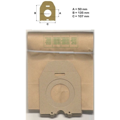 8 Sacchetti Sacchi In Carta No Originali Philips Oslo Tutti I Modelli Ph 12 - RICEL SUD