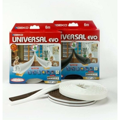 Parafreddo In Silicone Geko 01 Profilo Tondo 6 Mt Colore Bianco Ferr 163804 - RICEL SUD