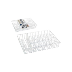 Vassoio Portaposate Confortime Metallo Bianco (36 X 26 x 4,5 cm) precio