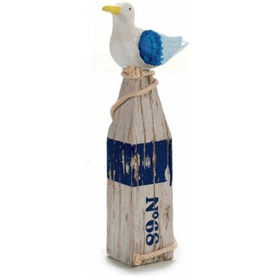 Gift Decor - Statua Decorativa Legno (7 x 38 x 21 cm)