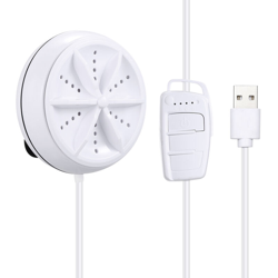 Ultrasuoni turbina lavabiancheria portatile dormitorio mini viaggi lavanderia e quarta marcia regolare l'Una versione triplice di sezione - ASUPERMALL en oferta