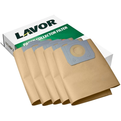 Lavorwash - Kit 5 Filtri Raccolta in Pannoper Aspiracenere Ashley