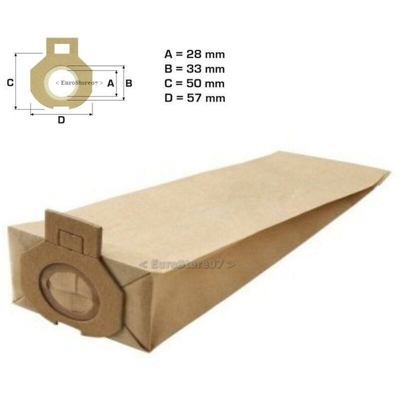 Eurostore07 - 8 SACCHETTI ASPIRAPOLVERE ARIETE LINDA 2740 / 2750 / 2760 / SCOPA IM 16