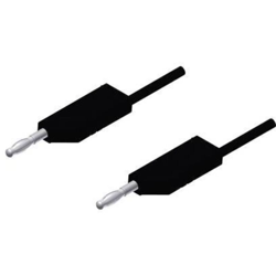 SKS Hirschmann MLN 25/2,5 SW Cavo di misura [Spina a banana 4 mm - Spina a banana 4 mm] 25.00 cm Nero precio