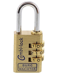 Combi Lucchetto 80/30 Sb M In Ottone - BURG-WäCHTER características