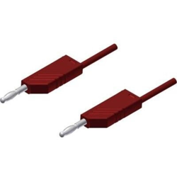 SKS Hirschmann MLN 200/2,5 RT Cavo di misura [Spina a banana 4 mm - Spina a banana 4 mm] 2.00 m Rosso precio