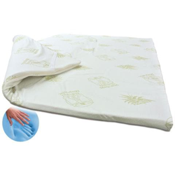 Topper Correttore Materasso Singolo In Memory Fresh 90 X 195 X 5 Cm, Fodera Sfoderabile In Aloe Vera, Fresco, Traspirante, Ergonomico, Antiacaro, Dotato Di Elastici Sugli Angoli en oferta