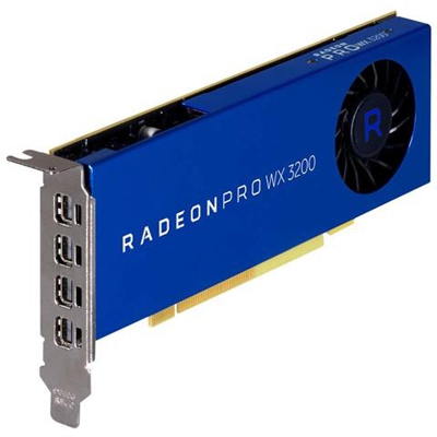 Radeon Pro WX 3200 4 GB GDDR5 Pci-E 4 x HDMI