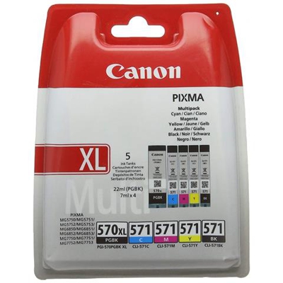 Pgi-570xl Pgbk 571 / cli-cartuccia D'inchiostro