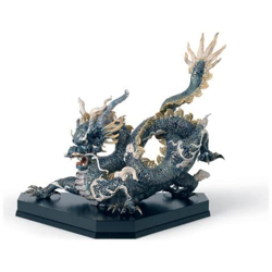 Gran Dragone (blu E Dorato) en oferta
