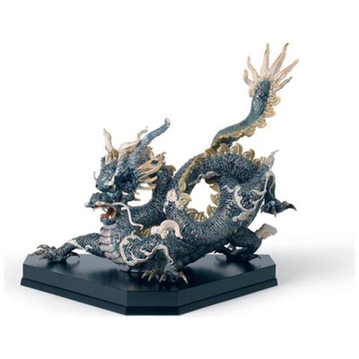 Gran Dragone (blu E Dorato)