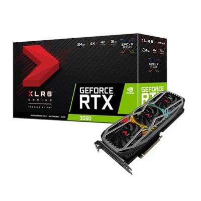 GeForce RTX 3090 24 GB GDDR6X Pci-E 3 x DisplayPort / 1 x HDMI XLR8