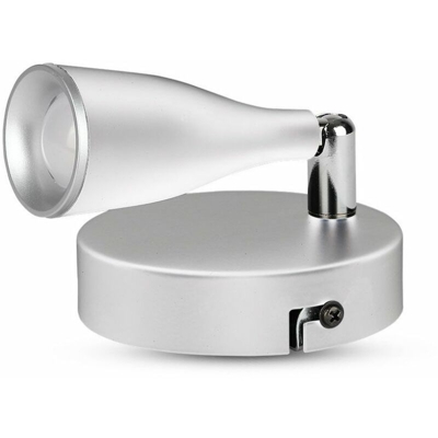 Faretto LED V-TAC da Muro 4,5W con Testa Orientabile Colore Bianco 4000K IP20