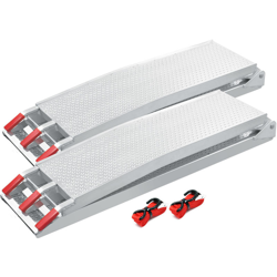 2x rampe di carico pieghevoli in alluminio per moto e quad 213,5cm 680kg - WILTEC en oferta