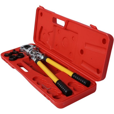 Pinza a crimpare 16-32mm crimpatrice per crimpatura meccanica profilo TH - WILTEC