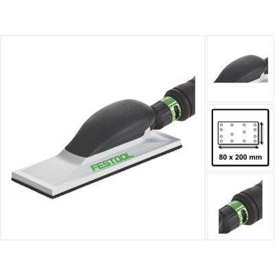 Festool Tampone di levigatura HSK-A 80x200